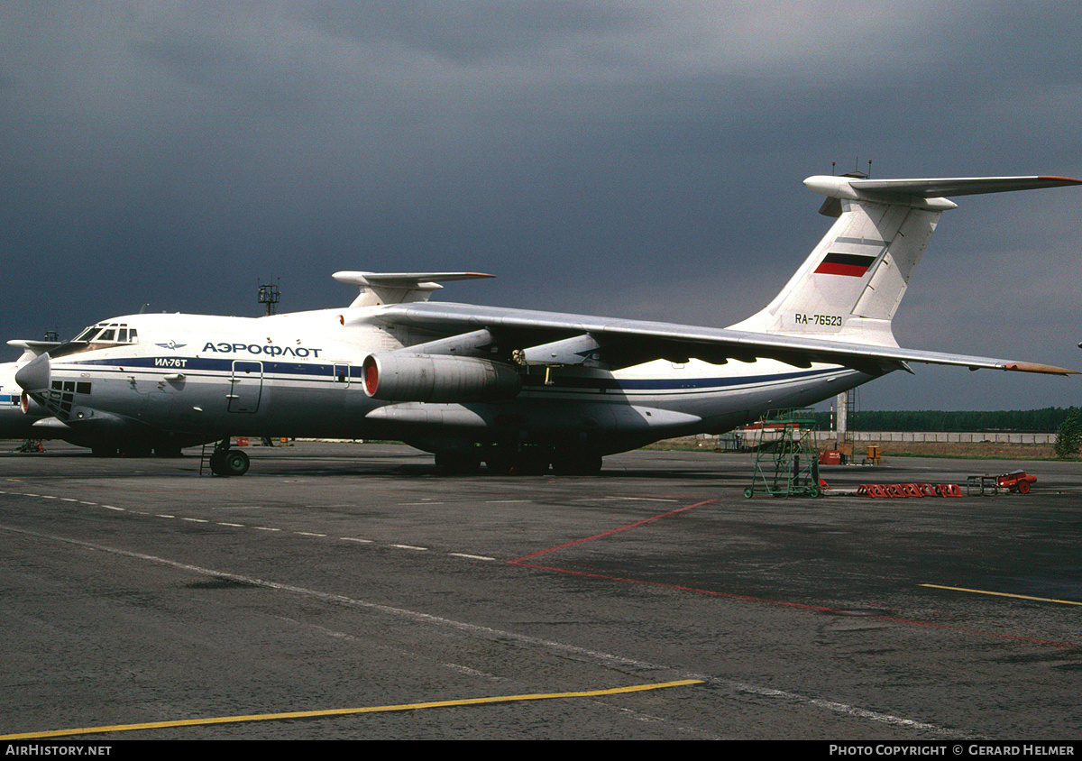 Aircraft Photo of RA-76523 | Ilyushin Il-76T | Aeroflot | AirHistory.net #149352