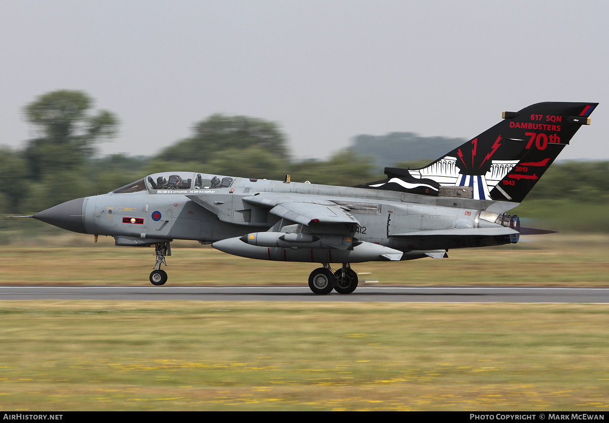 Aircraft Photo of ZA412 | Panavia Tornado GR4 | UK - Air Force | AirHistory.net #149363