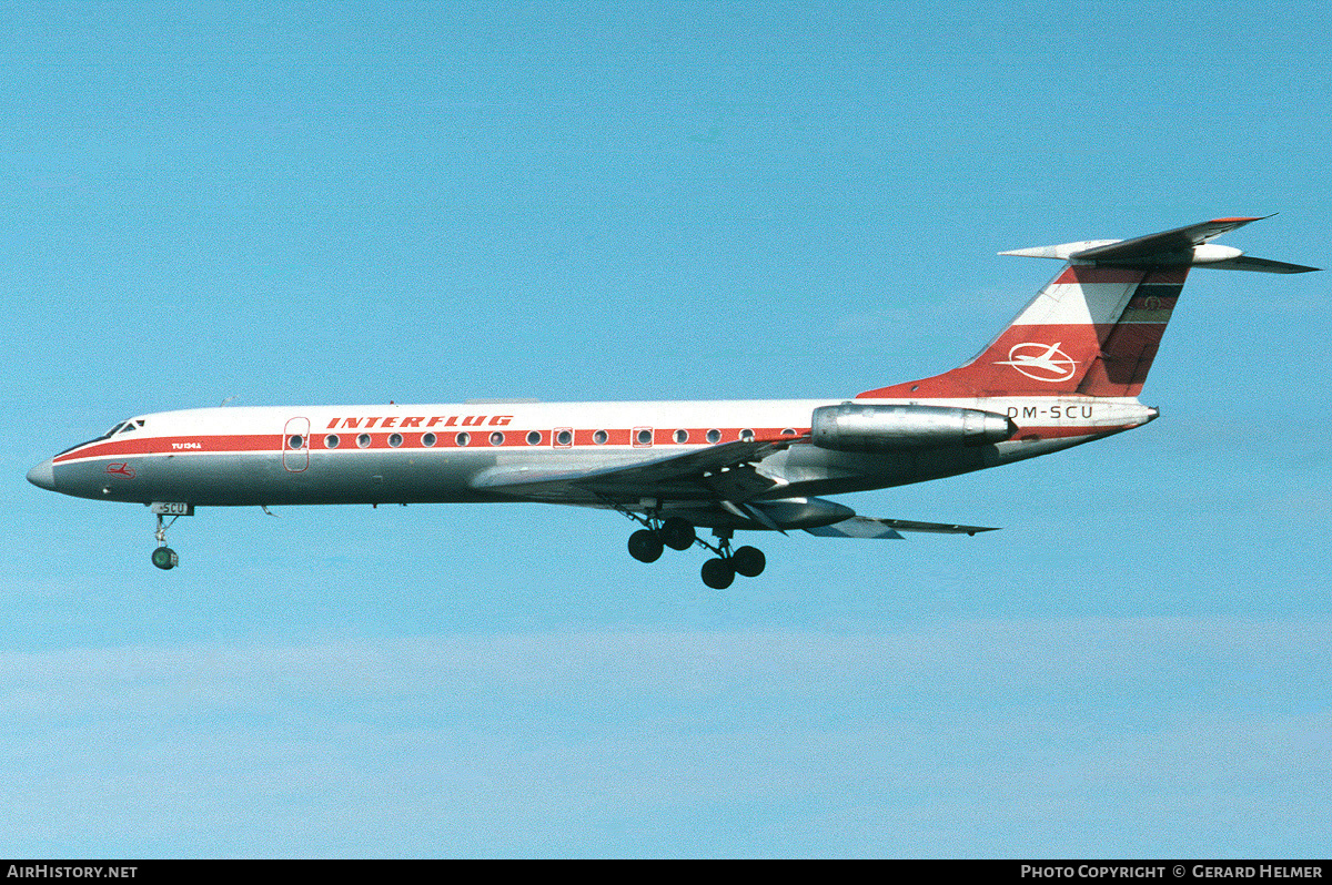 Aircraft Photo of DM-SCU | Tupolev Tu-134A | Interflug | AirHistory.net #149373