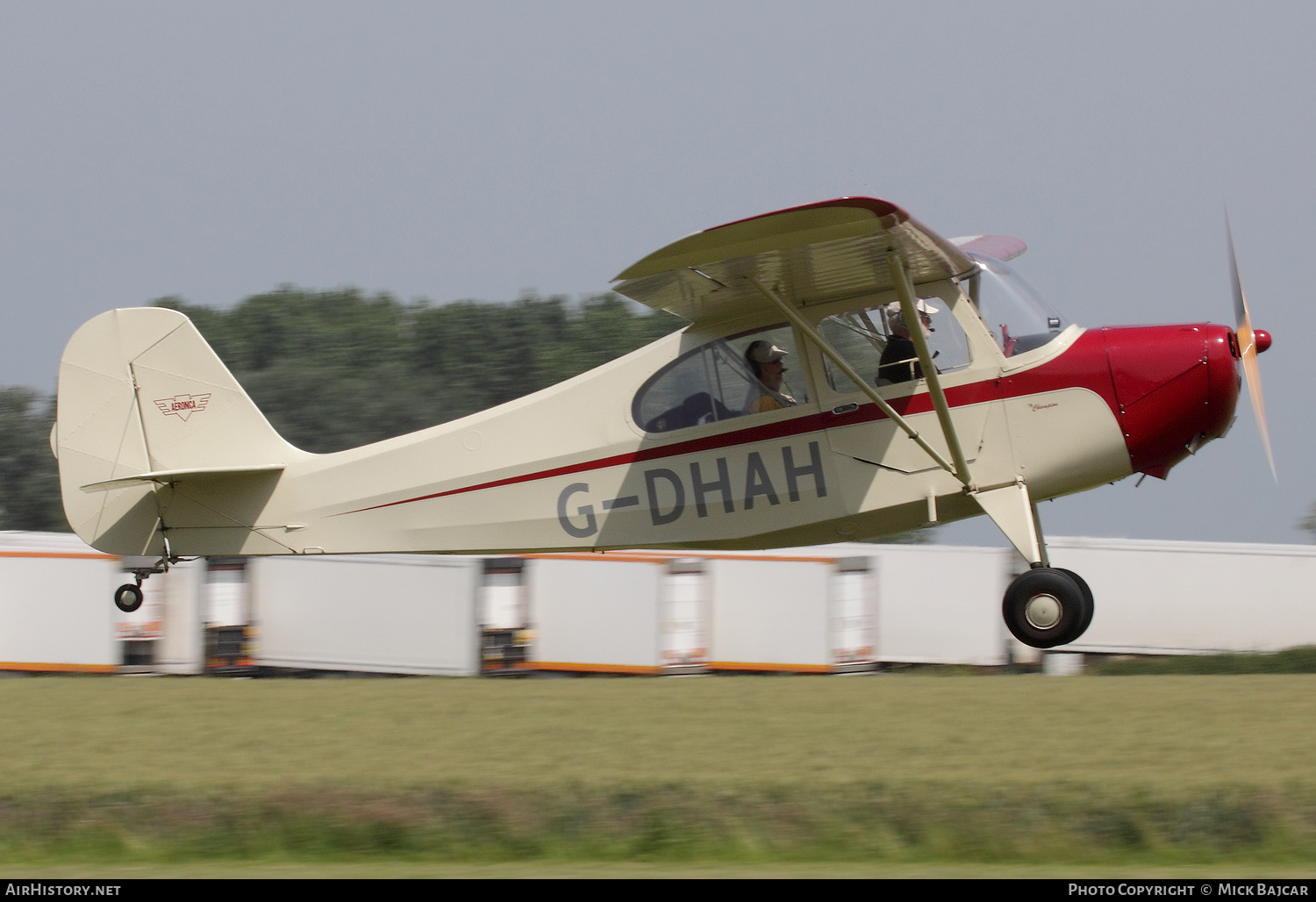 Aircraft Photo of G-DHAH | Aeronca 7BCM Champion | AirHistory.net #149380