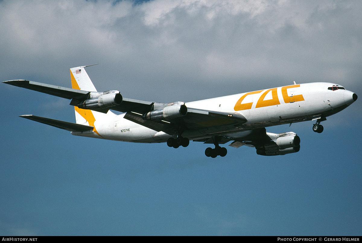 Aircraft Photo of N707HE | Boeing 707-330C | Challenge Air Cargo - CAC | AirHistory.net #149388