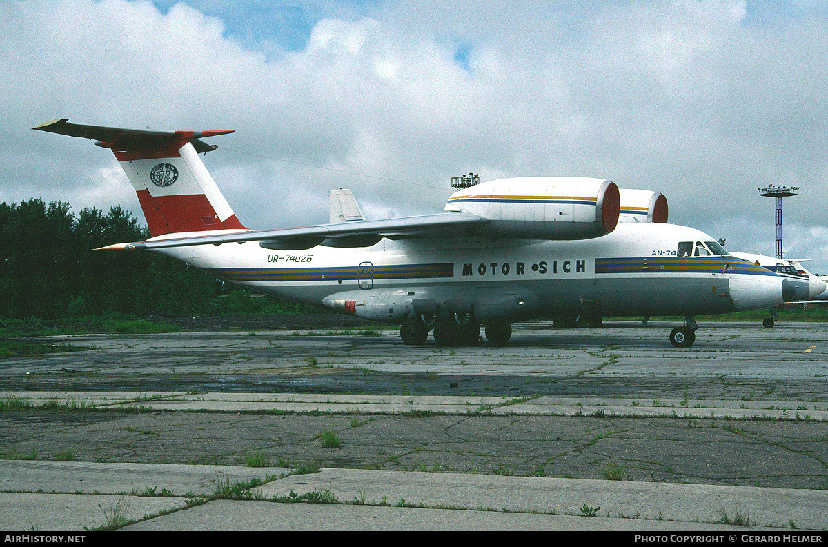 Aircraft Photo of UR-74026 | Antonov An-74 | Motor Sich | AirHistory.net #149392