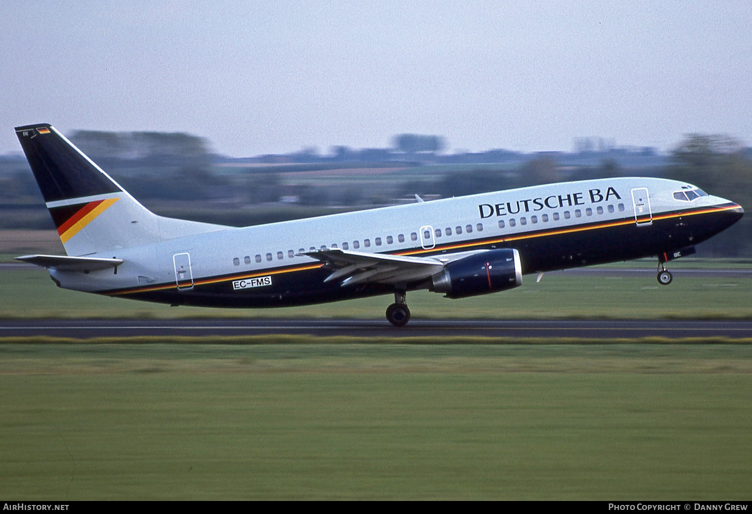 Aircraft Photo of EC-FMS | Boeing 737-3L9 | Deutsche BA | AirHistory.net #149398