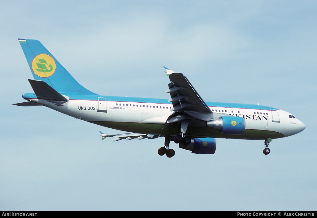 Aircraft Photo of UK-31003 | Airbus A310-324 | Uzbekistan Airways | AirHistory.net #149403