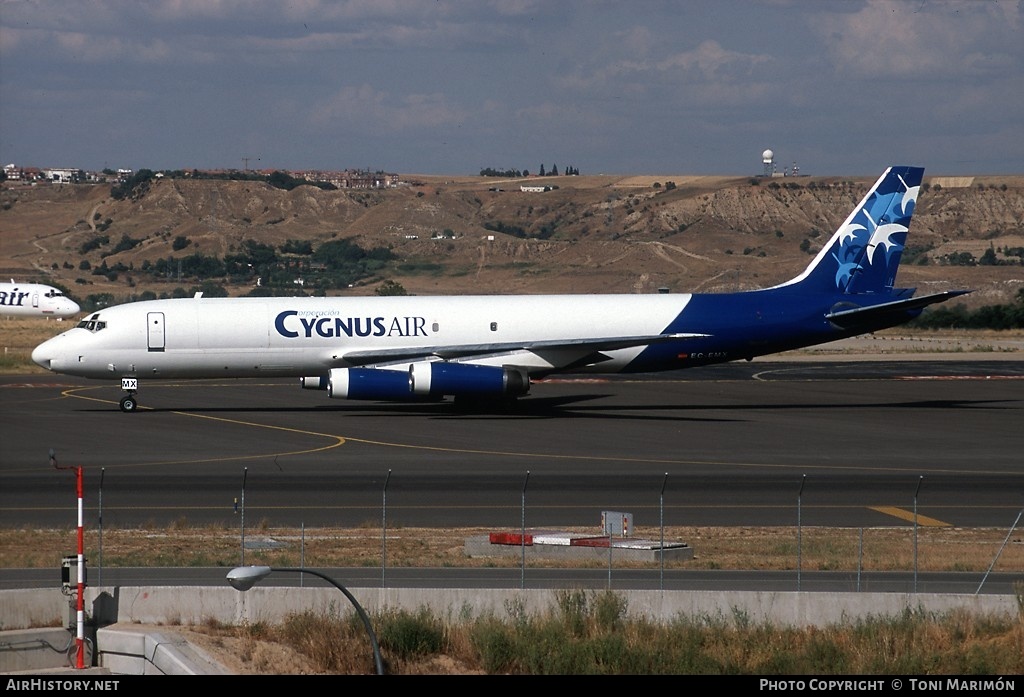 Aircraft Photo of EC-EMX | McDonnell Douglas DC-8-62(F) | Cygnus Air | AirHistory.net #149413
