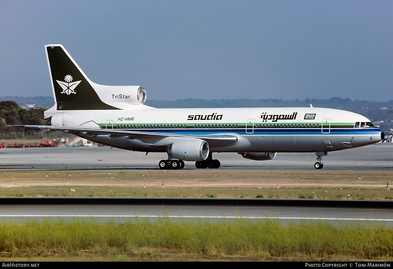 Aircraft Photo of HZ-HM6 | Lockheed L-1011-385-3 TriStar 500 | Saudia - Saudi Arabian Royal Flight | AirHistory.net #149438