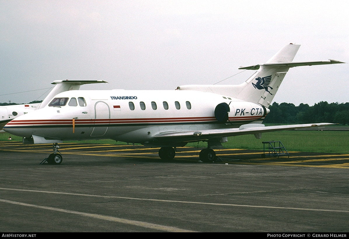 Aircraft Photo of PK-CTA | British Aerospace HS-125-700A | Transindo | AirHistory.net #149440