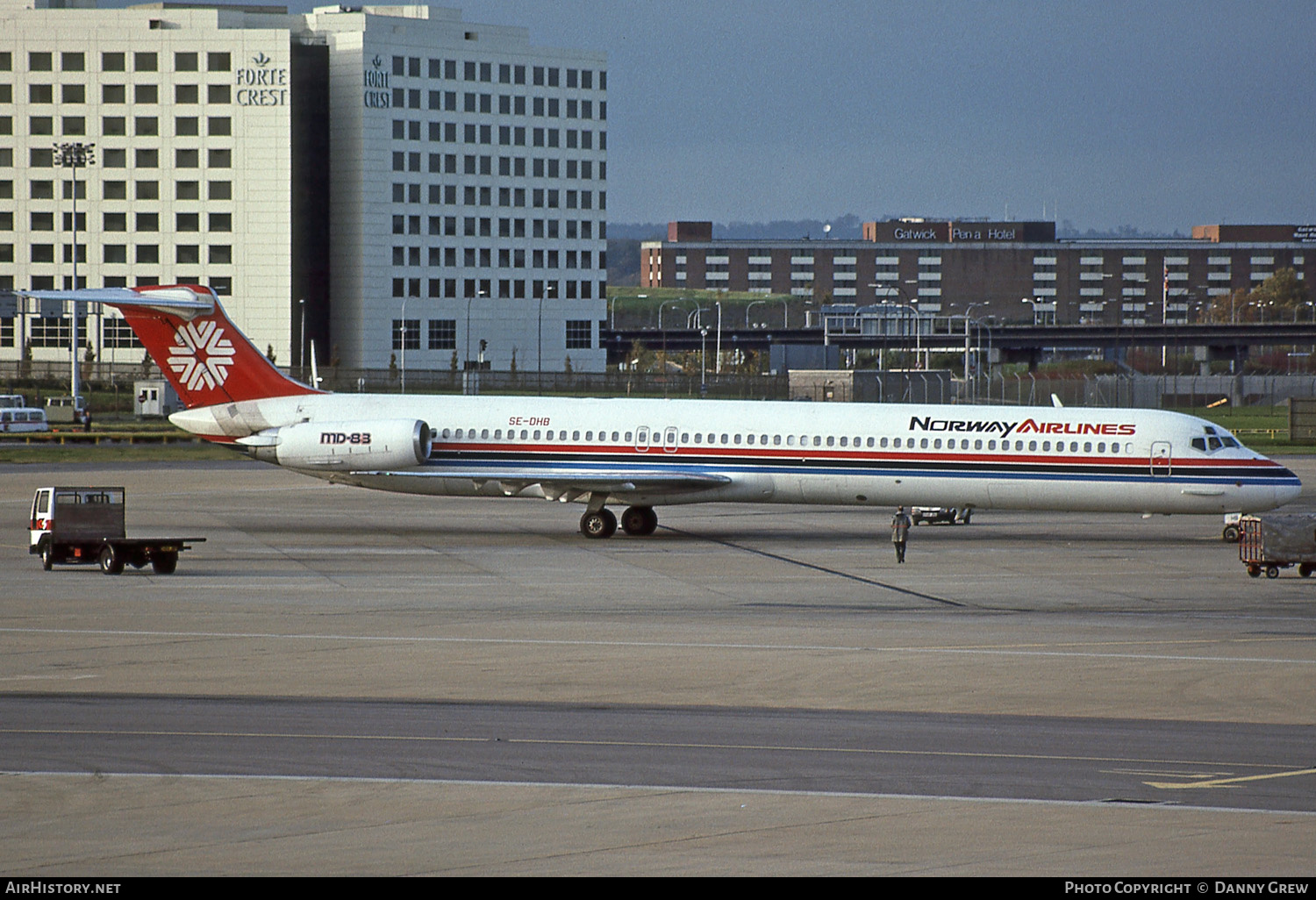 Aircraft Photo of SE-DHB | McDonnell Douglas MD-83 (DC-9-83) | Norway Airlines | AirHistory.net #149446