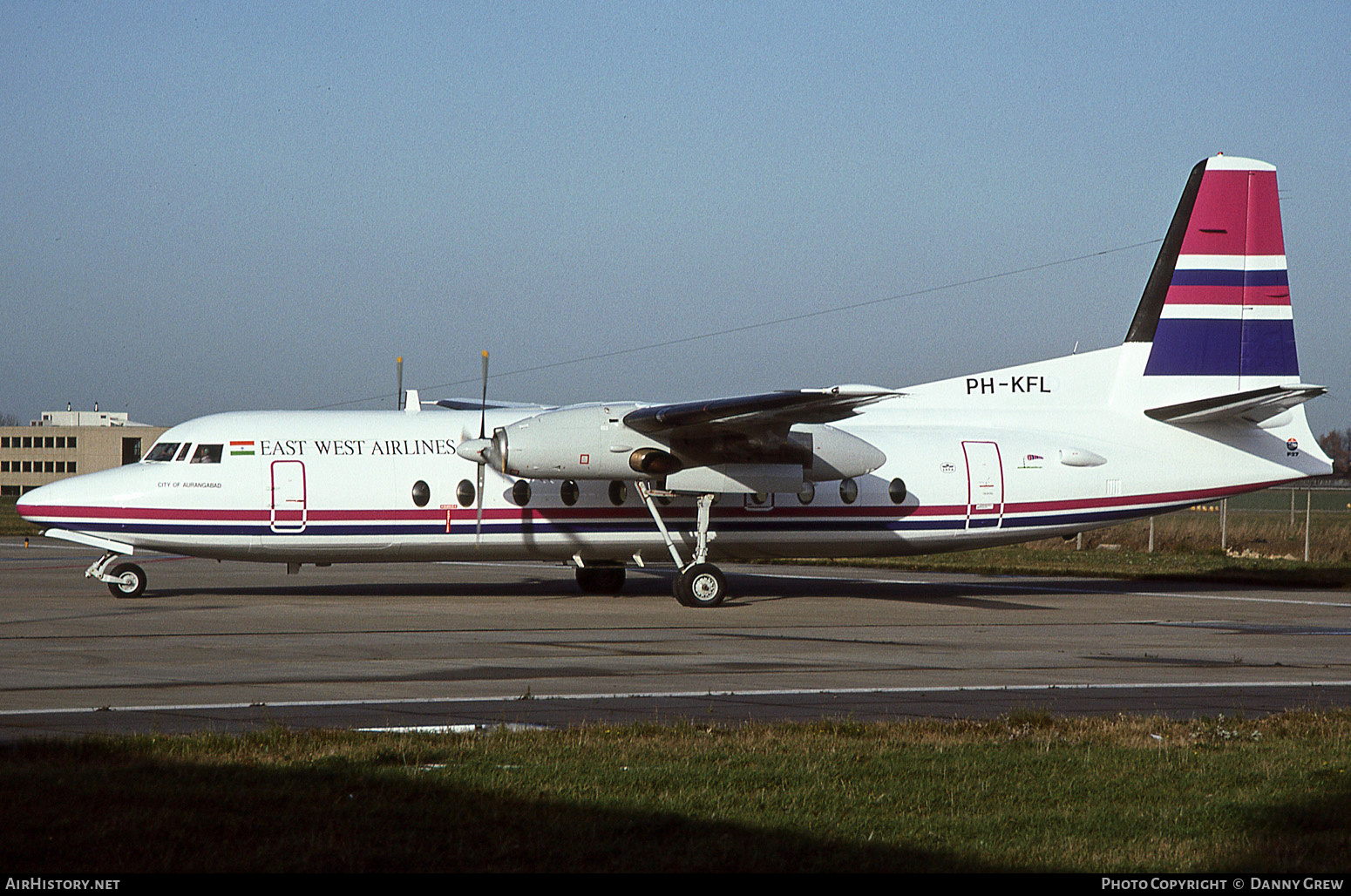 Aircraft Photo of PH-KFL | Fokker F27-500 Friendship | East-West Airlines | AirHistory.net #149457