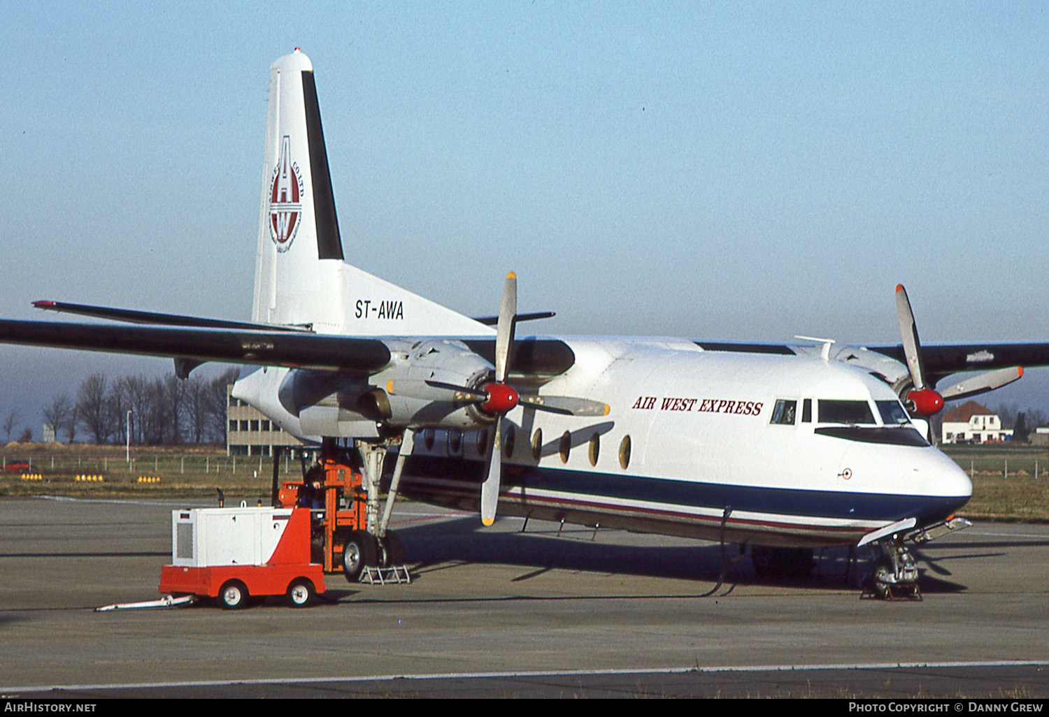 Aircraft Photo of ST-AWA | Fokker F27-300 Friendship | Air West Express | AirHistory.net #149461