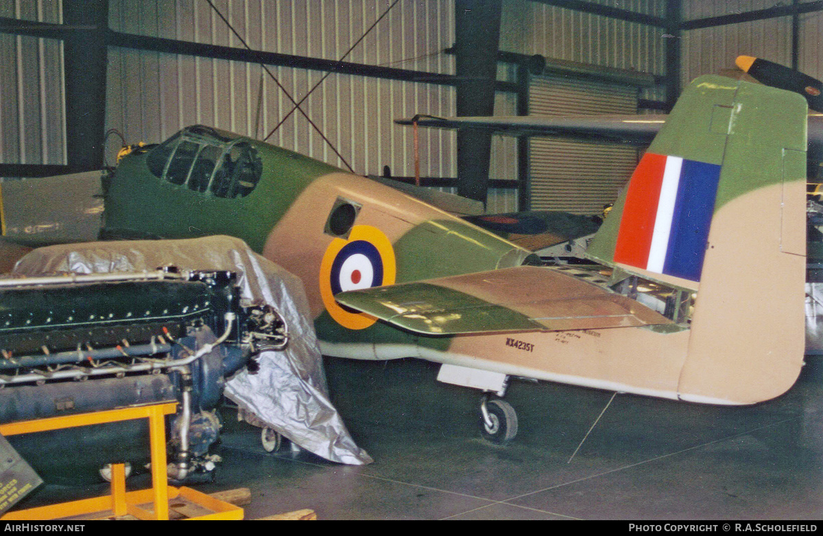 Aircraft Photo of N4235Y / NX4235Y | North American P-51A Mustang | UK - Air Force | AirHistory.net #149469