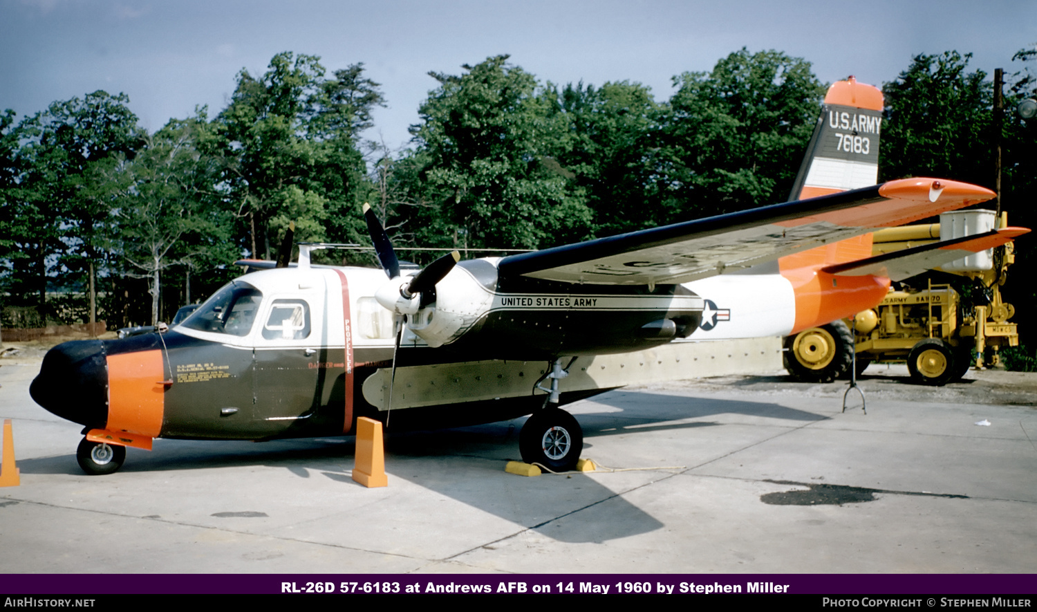 Aircraft Photo of 57-6183 / 76183 | Aero RU-9D Commander (680/RL-26D) | USA - Army | AirHistory.net #149475