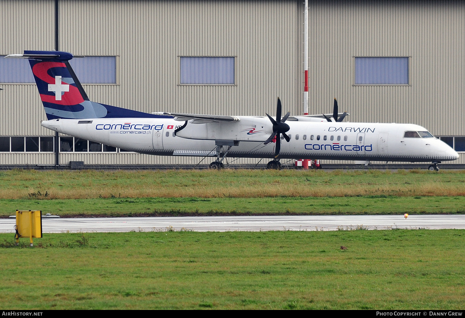 Aircraft Photo of HB-JQB | Bombardier DHC-8-402 Dash 8 | Darwin Airline | AirHistory.net #149480