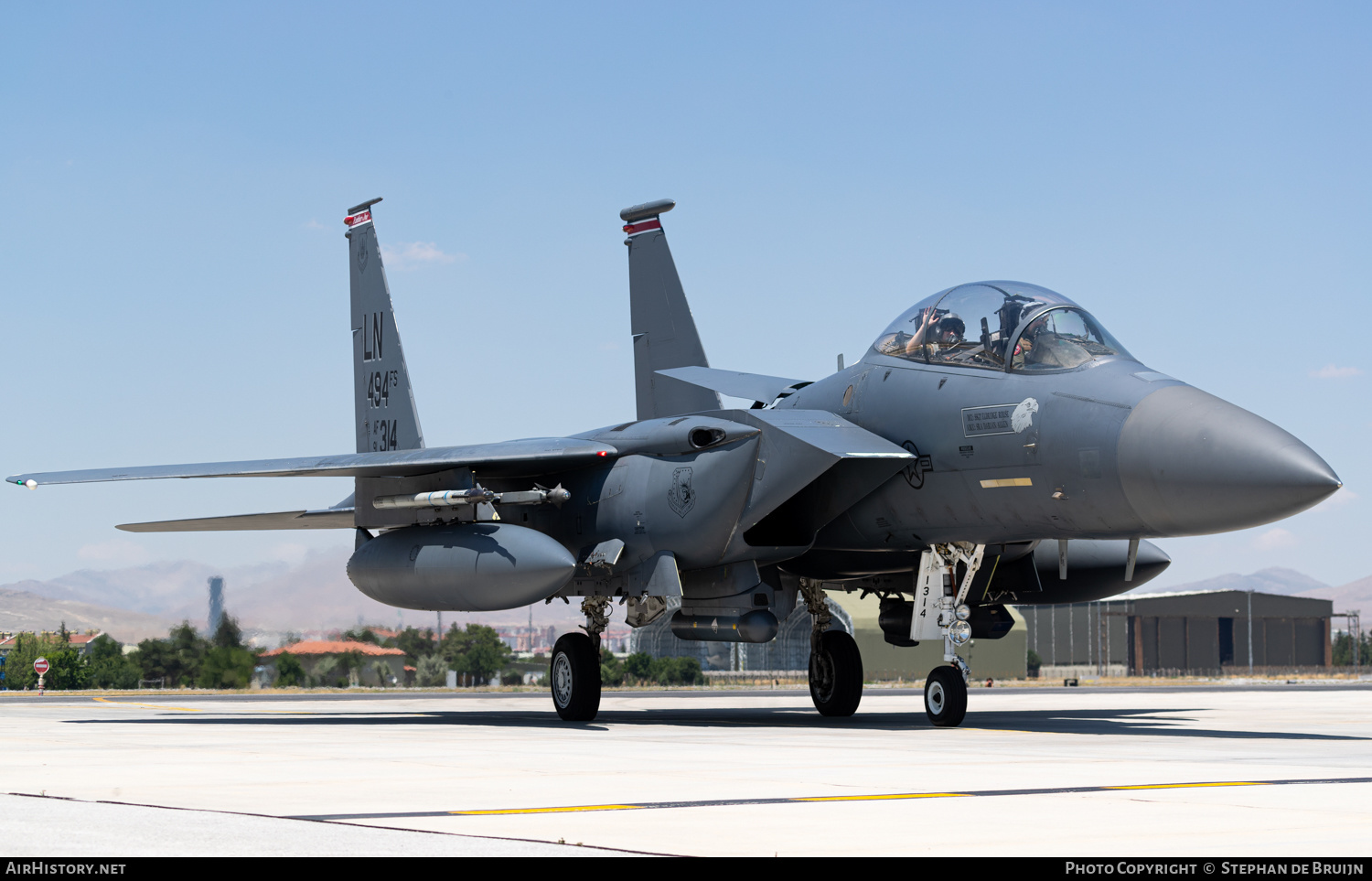 Aircraft Photo of 91-0314 / AF91-314 | McDonnell Douglas F-15E Strike Eagle | USA - Air Force | AirHistory.net #149487