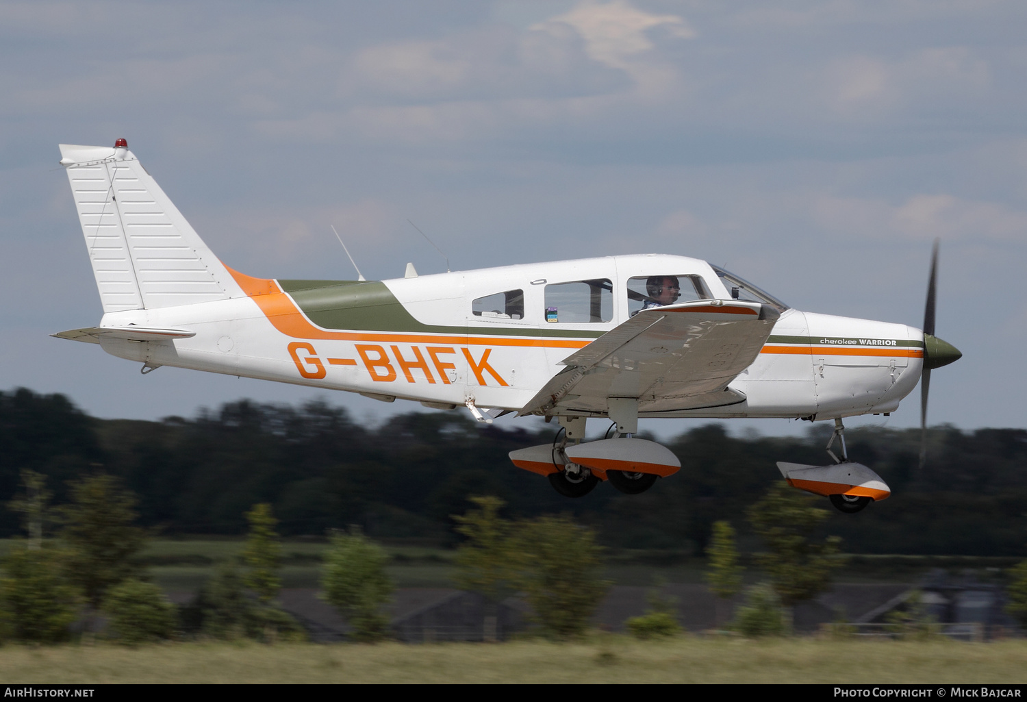 Aircraft Photo of G-BHFK | Piper PA-28-151 Cherokee Warrior | AirHistory.net #149493