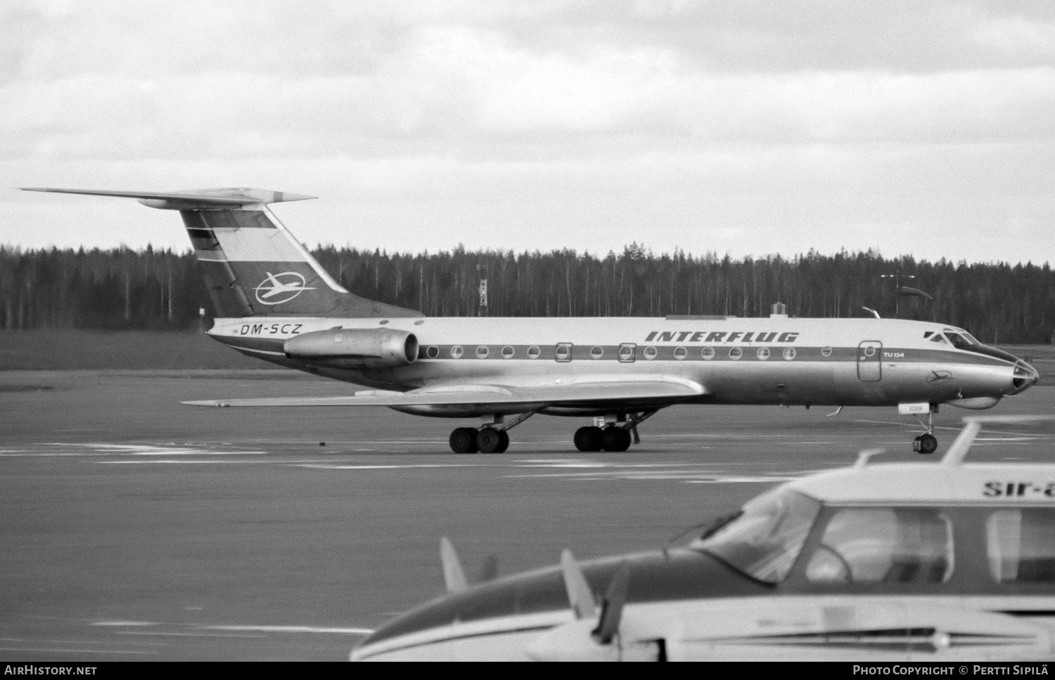 Aircraft Photo of DM-SCZ | Tupolev Tu-134 | Interflug | AirHistory.net #149497