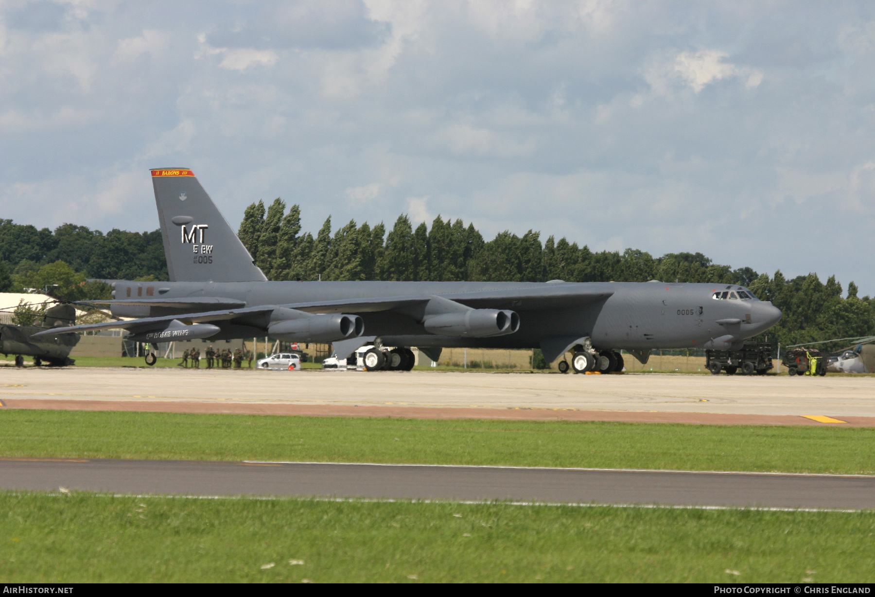 Aircraft Photo of 60-0005 / AF60-005 | Boeing B-52H Stratofortress | USA - Air Force | AirHistory.net #149513