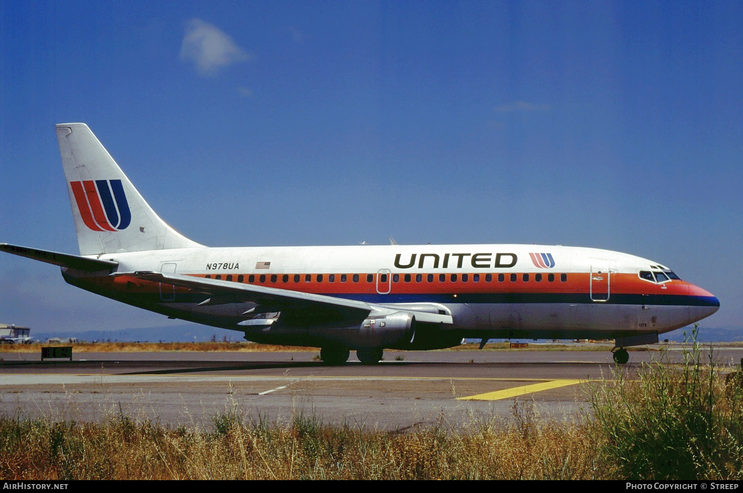 Aircraft Photo of N978UA | Boeing 737-291/Adv | United Airlines | AirHistory.net #149521