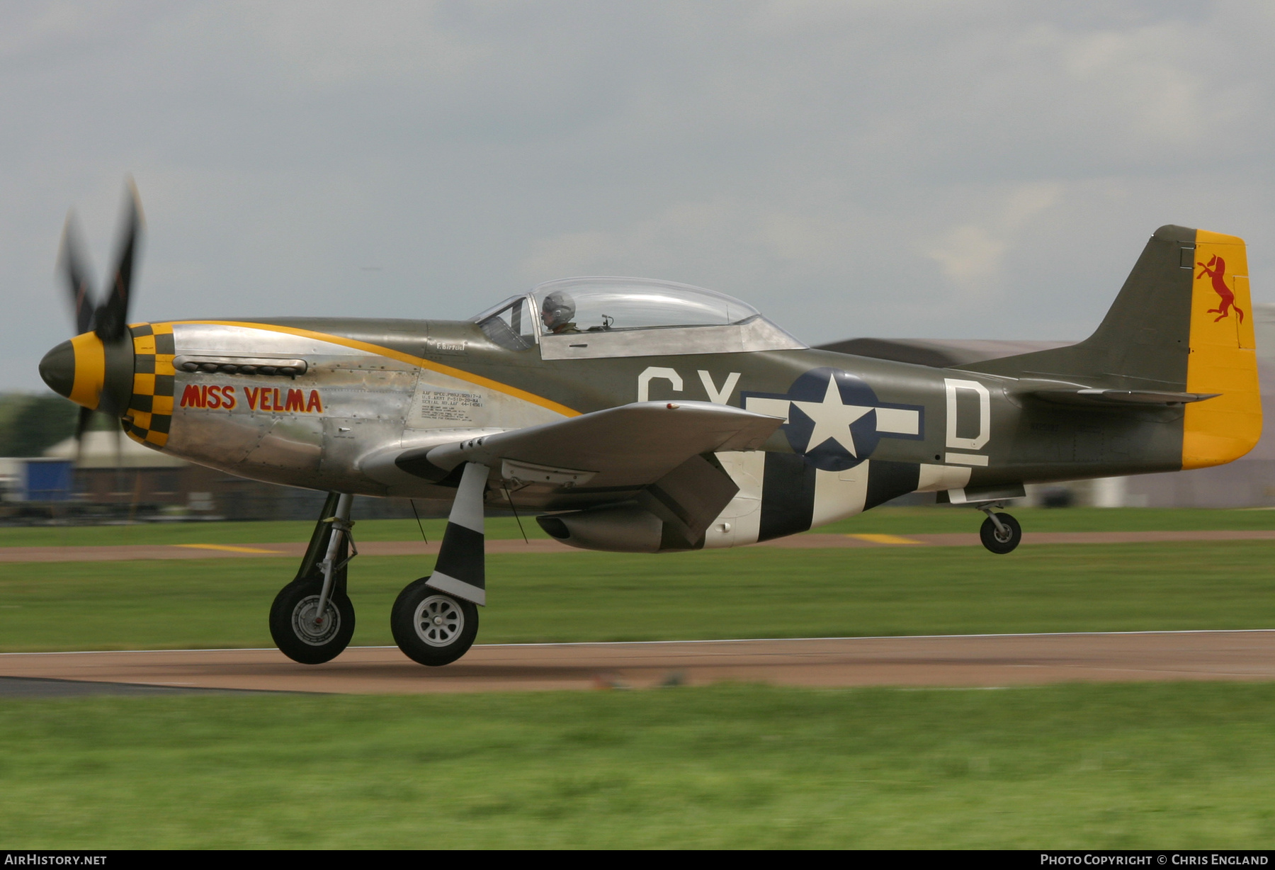 Aircraft Photo of N251RJ / NX251RJ | North American P-51D Mustang | USA - Air Force | AirHistory.net #149526