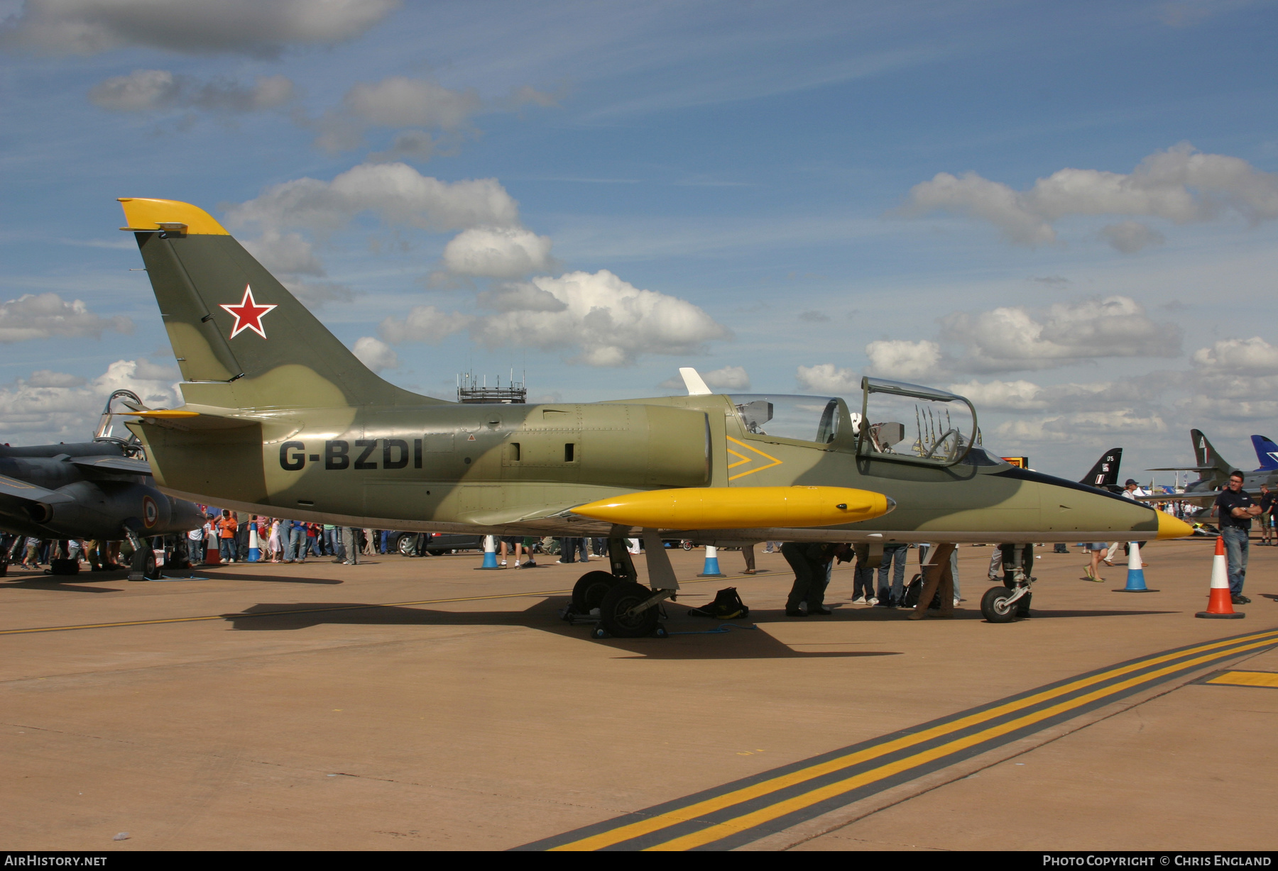 Aircraft Photo of G-BZDI | Aero L-39C Albatros | Soviet Union - Air Force | AirHistory.net #149544