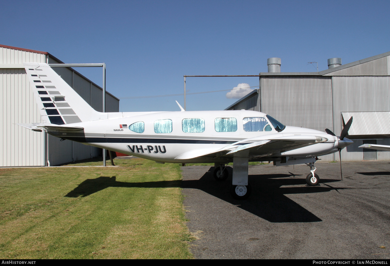 Aircraft Photo of VH-PJU | Piper PA-31-310 Navajo C | AirHistory.net #149554