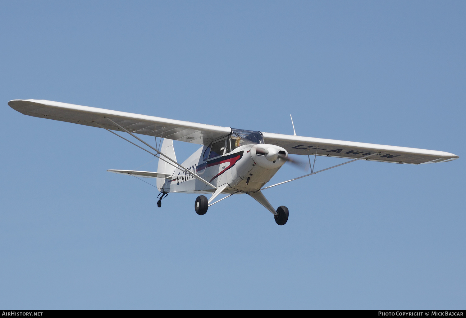 Aircraft Photo of G-AWPW | Piper PA-12 Super Cruiser | AirHistory.net #149556