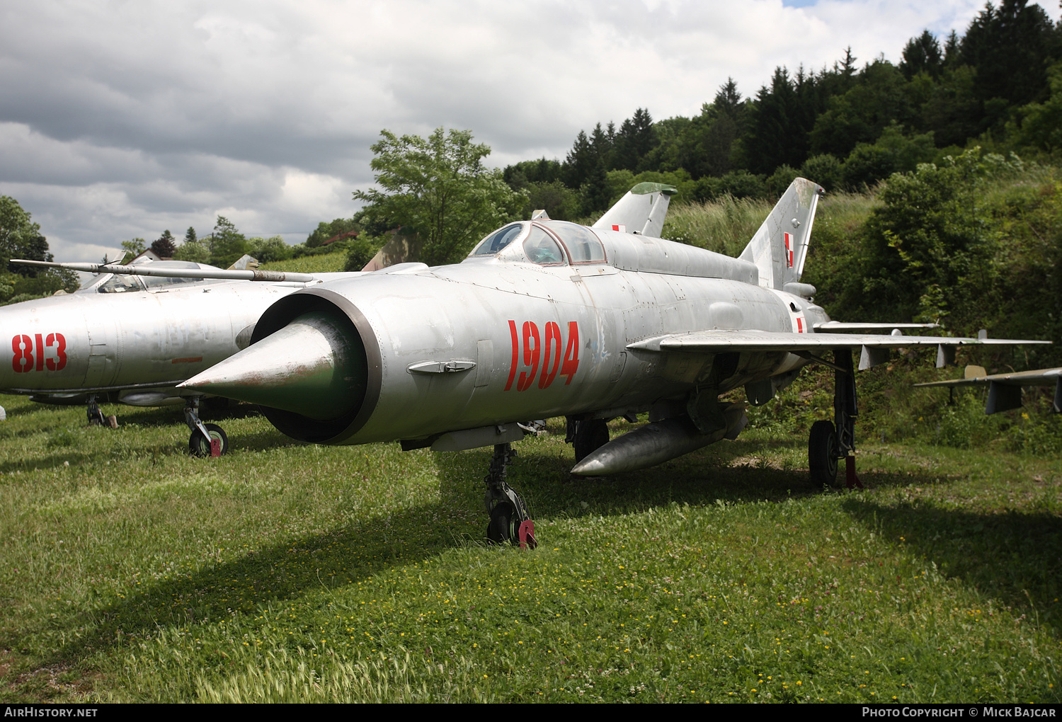 Aircraft Photo of 1904 | Mikoyan-Gurevich MiG-21M | Poland - Air Force | AirHistory.net #149565