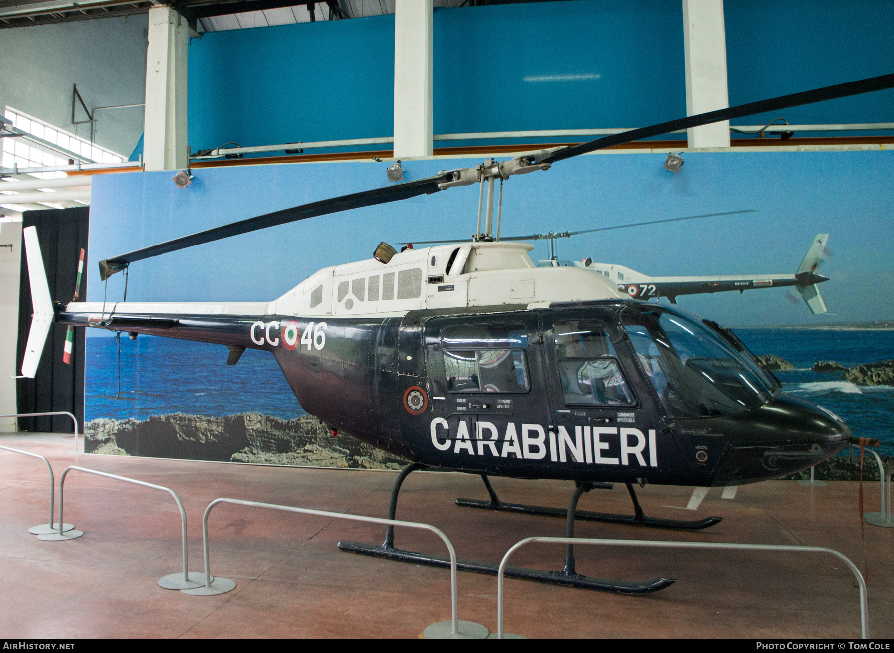 Aircraft Photo of MM80931 | Bell AB-206C-1 JetRanger | Italy - Carabinieri | AirHistory.net #149586