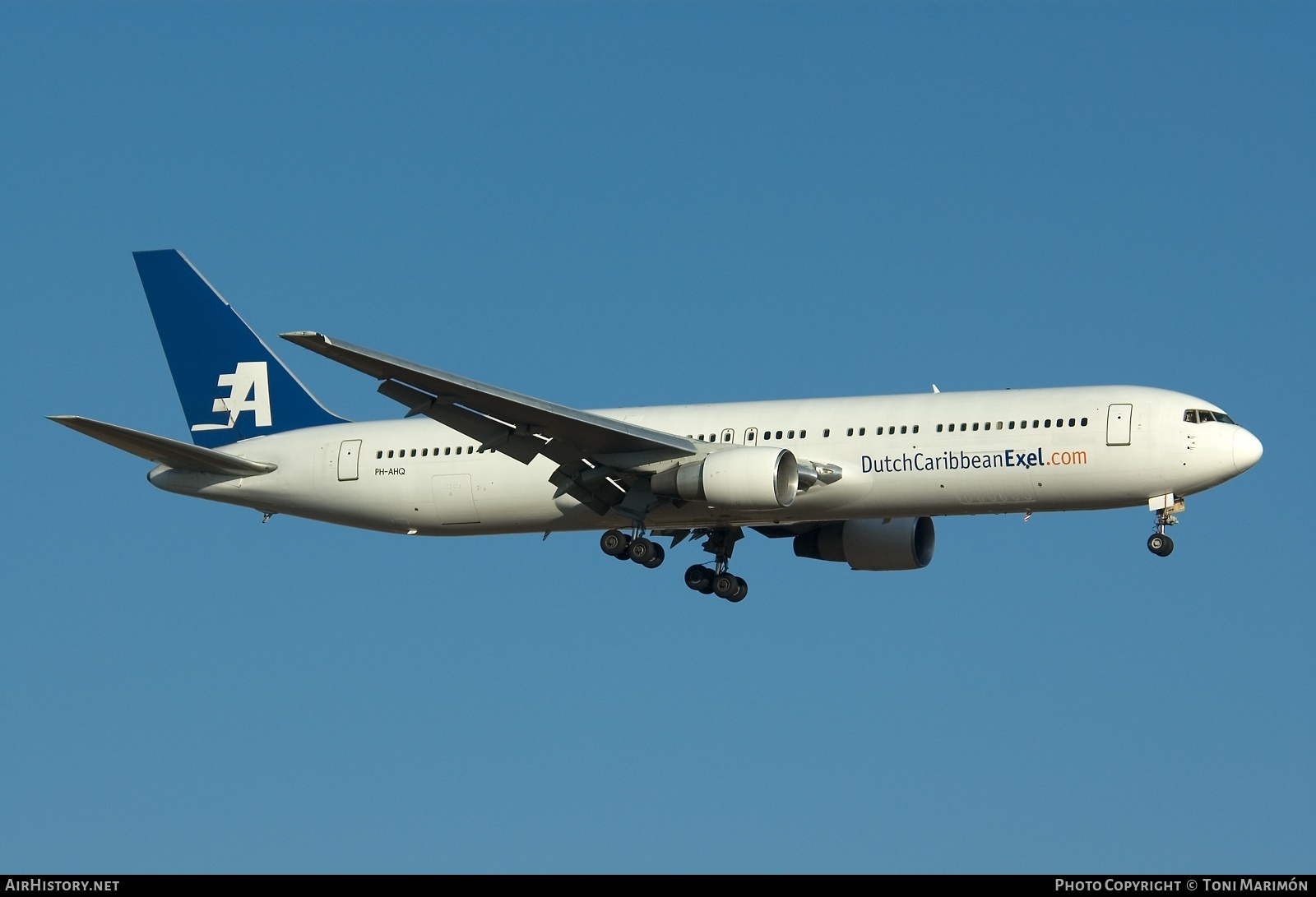 Aircraft Photo of PH-AHQ | Boeing 767-383/ER | DutchCaribbeanExel | AirHistory.net #149602