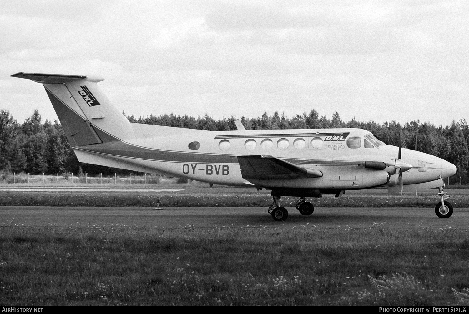 Aircraft Photo of OY-BVB | Beechcraft 200 King Air | DHL Airways | AirHistory.net #149606