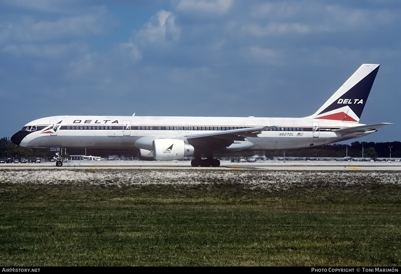 Aircraft Photo of N627DL | Boeing 757-232 | Delta Air Lines | AirHistory.net #149609