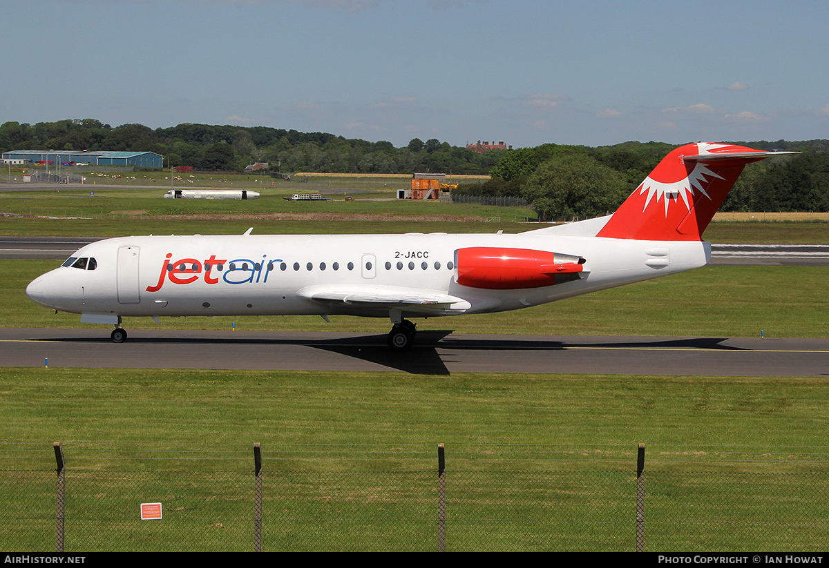 Aircraft Photo of 2-JACC | Fokker 70 (F28-0070) | Jetair Caribbean | AirHistory.net #149611