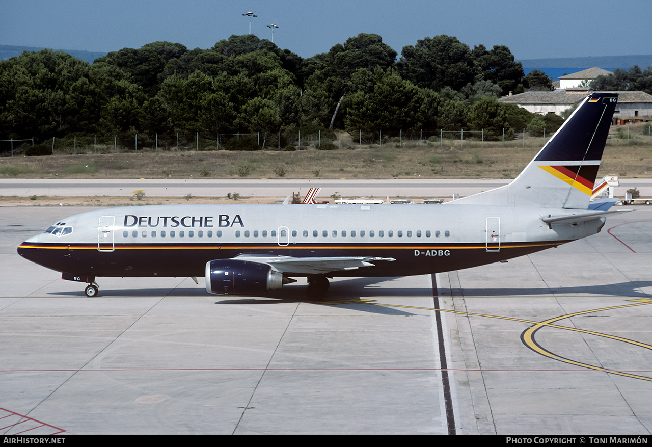 Aircraft Photo of D-ADBG | Boeing 737-3L9 | Deutsche BA | AirHistory.net #149612