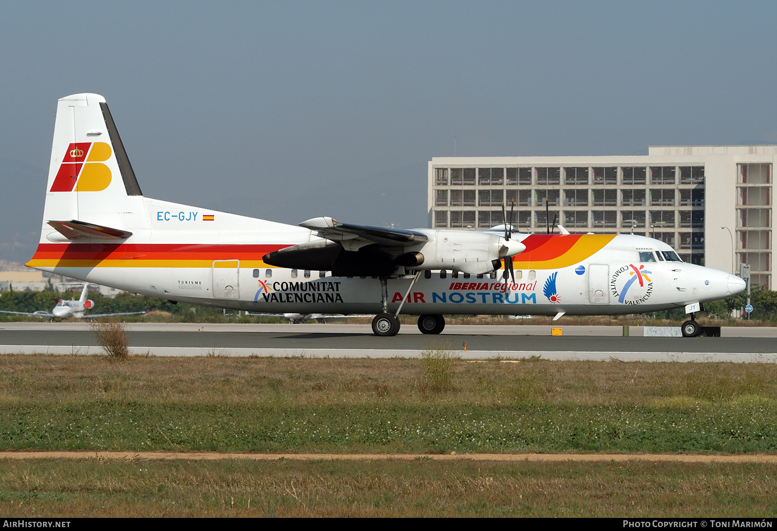 Aircraft Photo of EC-GJY | Fokker 50 | Iberia Regional | AirHistory.net #149638