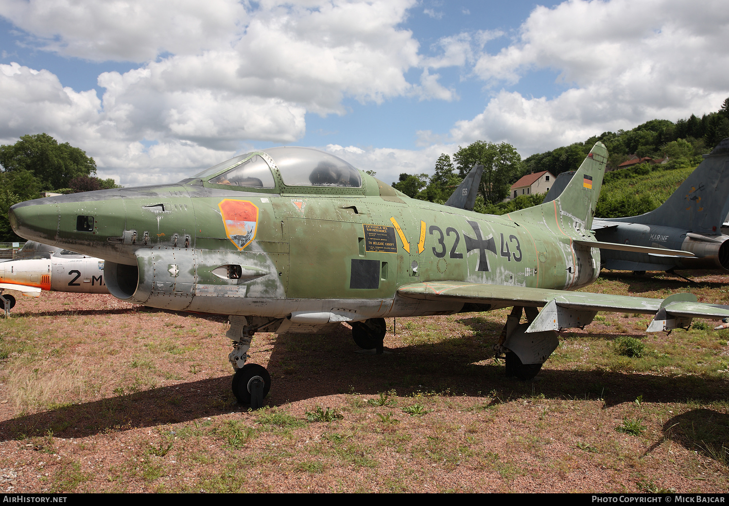 Aircraft Photo of 3243 | Fiat G-91R/3 | Germany - Air Force | AirHistory.net #149665