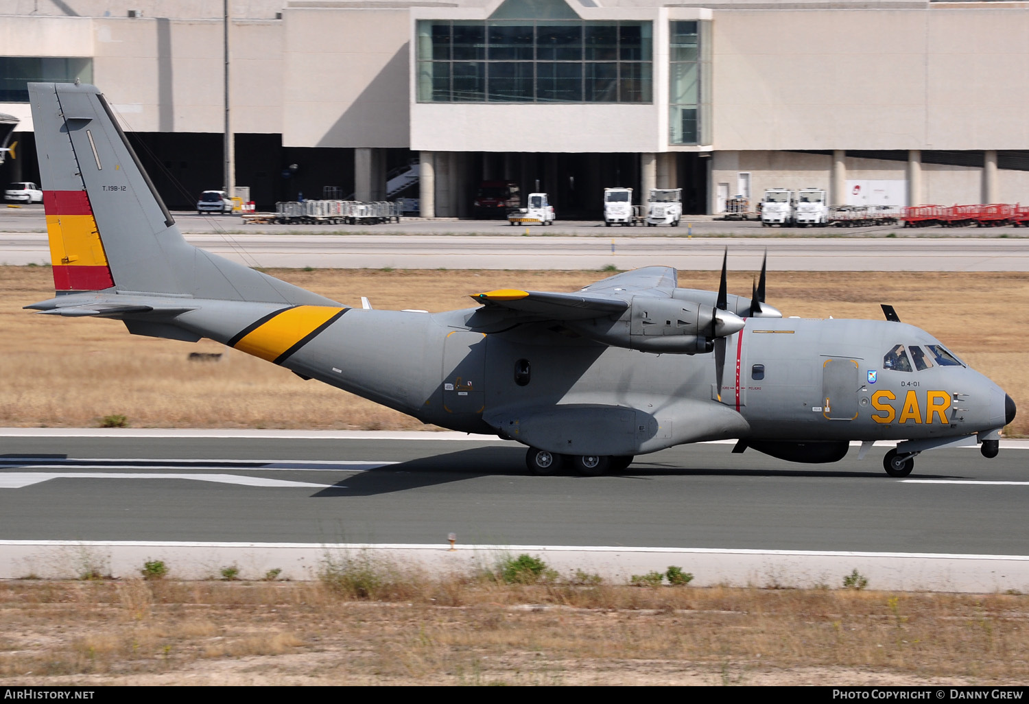 Aircraft Photo of T19B-12 / D4-01 | CASA/IPTN CN235M-100 MPA | Spain - Air Force | AirHistory.net #149674