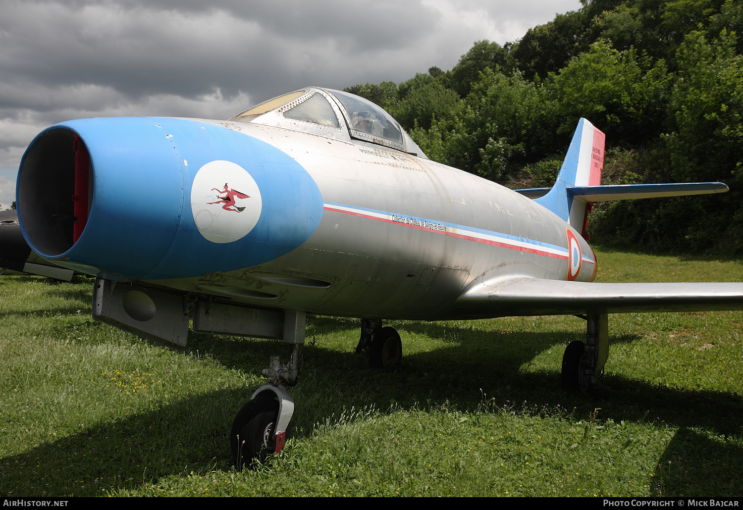 Aircraft Photo of 251 | Dassault MD-450 Ouragan | France - Air Force | AirHistory.net #149680