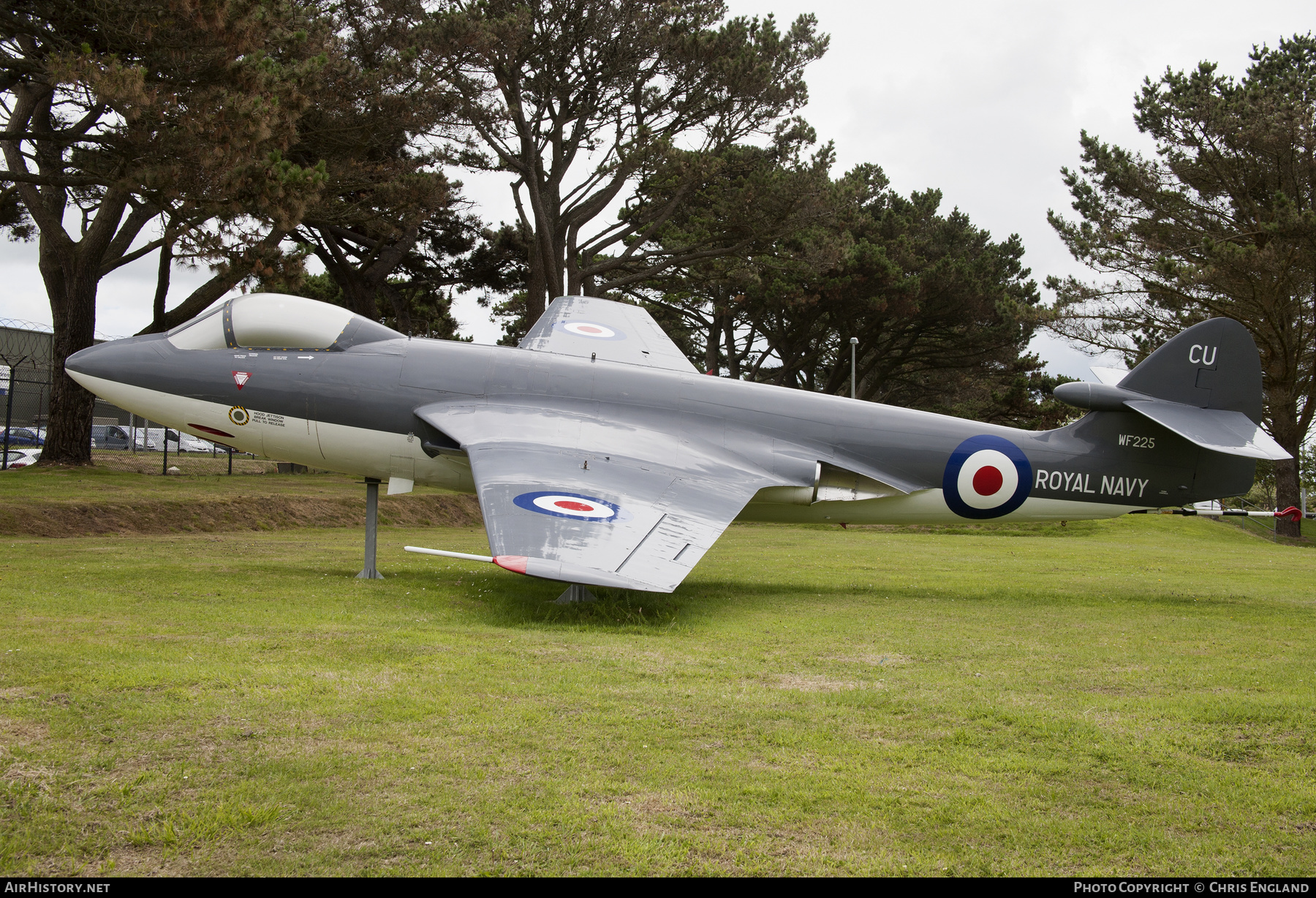 Aircraft Photo of WF225 | Hawker Sea Hawk F2 | UK - Navy | AirHistory.net #149681