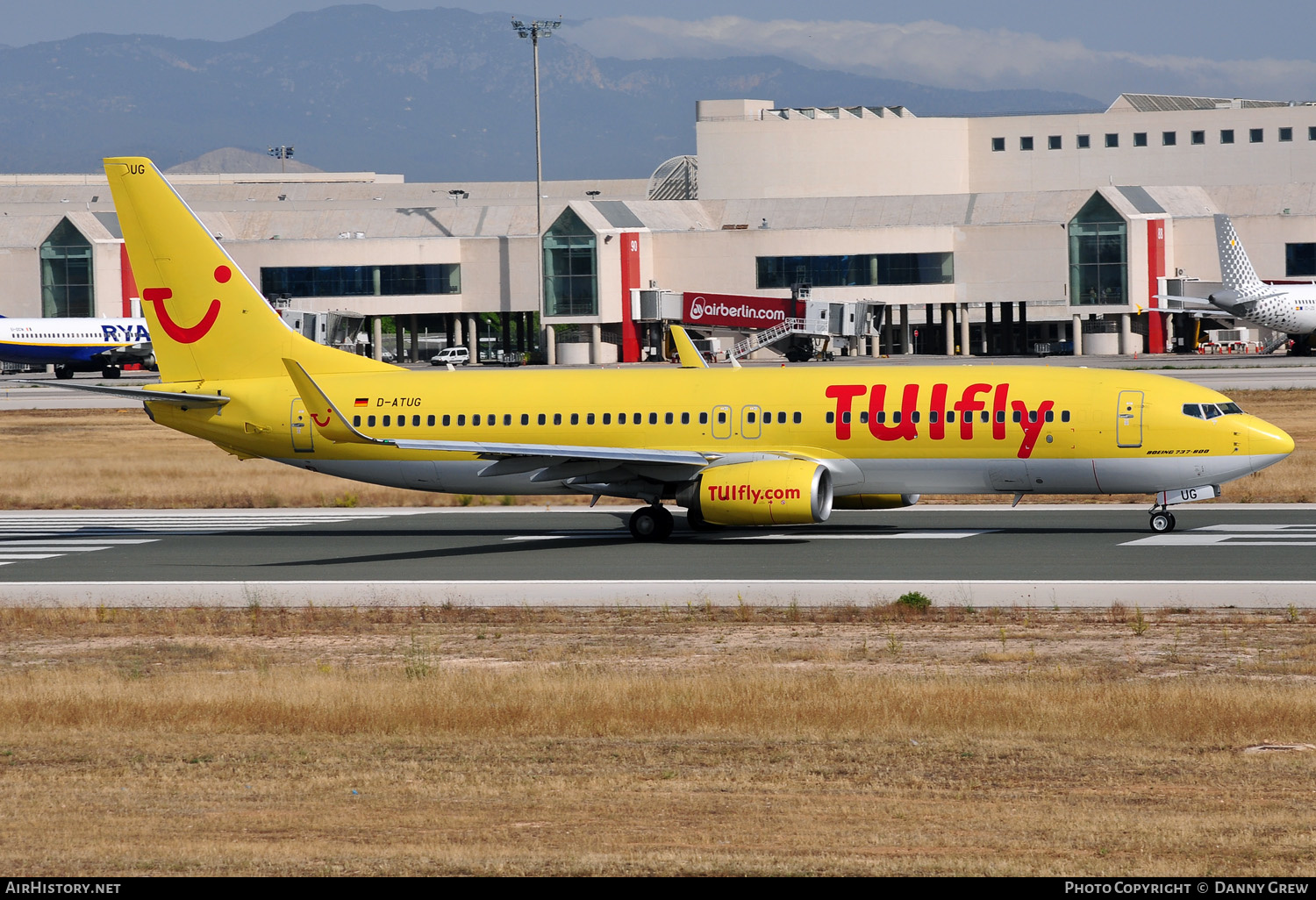 Aircraft Photo of D-ATUG | Boeing 737-8K5 | TUIfly | AirHistory.net #149682
