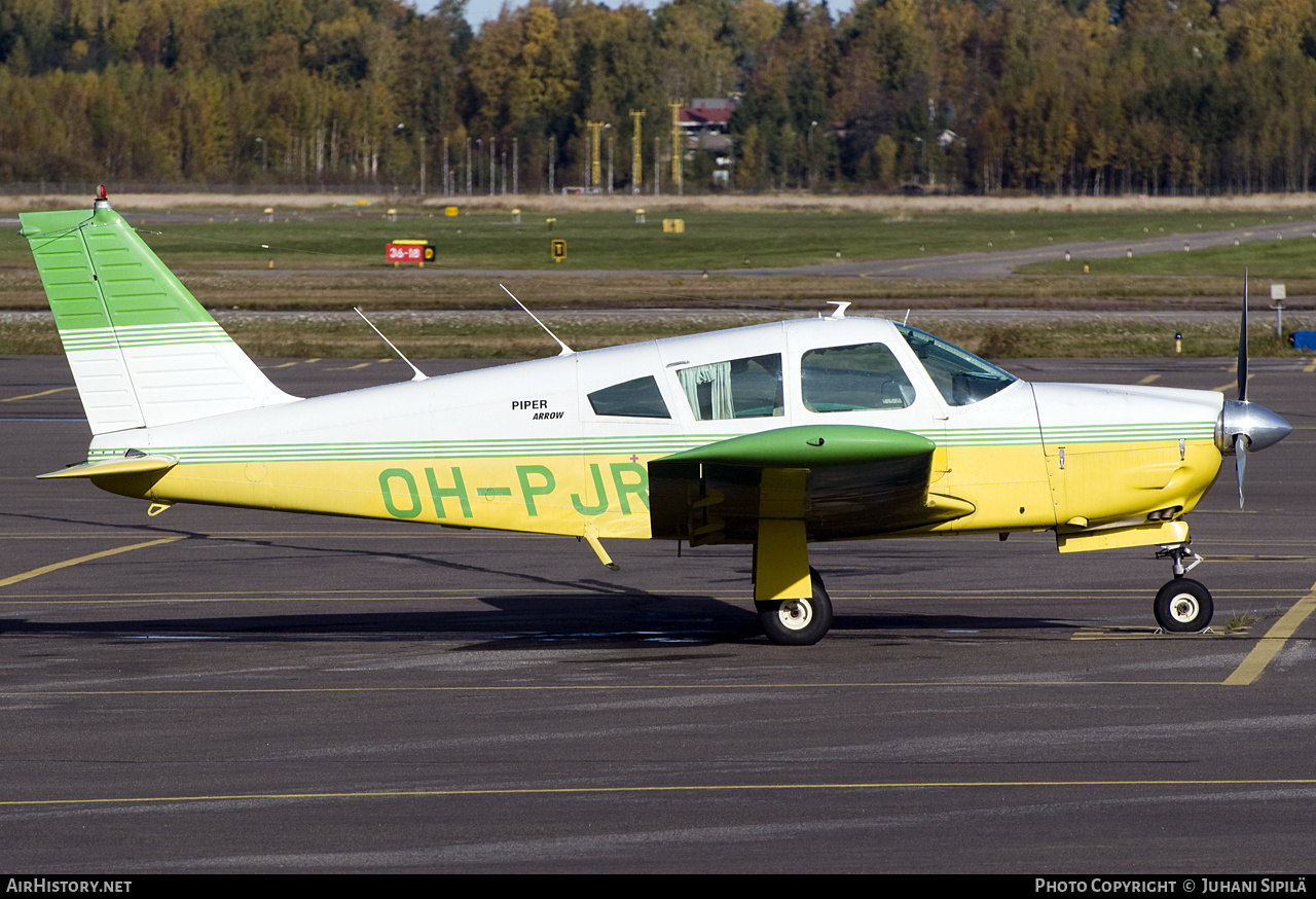 Aircraft Photo of OH-PJR | Piper PA-28R-200 Cherokee Arrow | AirHistory.net #149697
