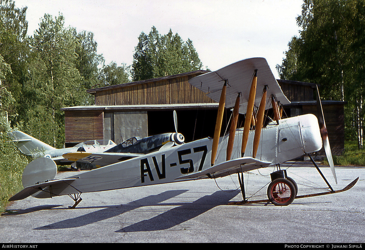 Aircraft Photo of AV-57 | Avro 504K | Finland - Air Force | AirHistory.net #149698