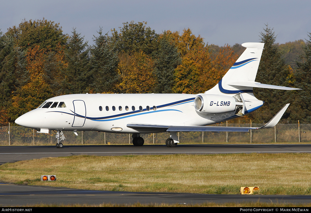 Aircraft Photo of G-LSMB | Dassault Falcon 2000EX | AirHistory.net #149701