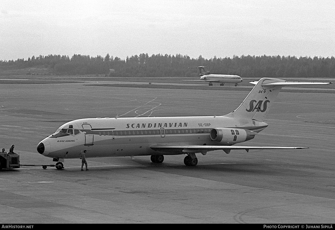 Aircraft Photo of SE-DBP | McDonnell Douglas DC-9-21 | Scandinavian Airlines - SAS | AirHistory.net #149702