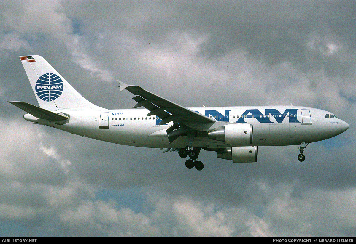 Aircraft Photo of N816PA | Airbus A310-324 | Pan American World Airways - Pan Am | AirHistory.net #149703