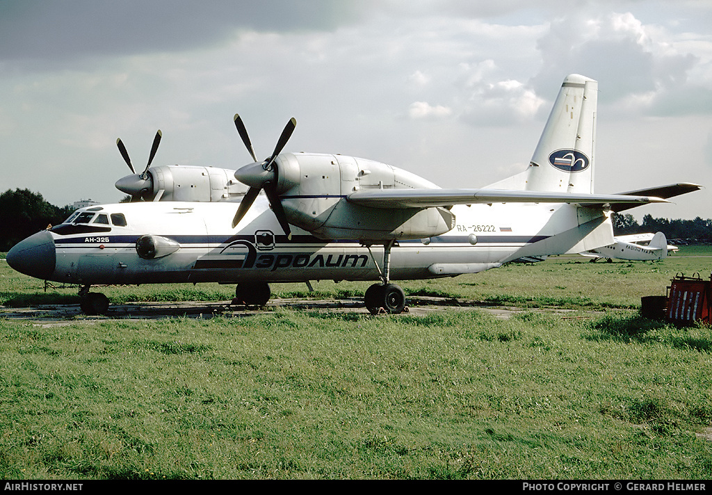 Aircraft Photo of RA-26222 | Antonov An-32B | Aeroaum - Aerolit Aviakompania | AirHistory.net #149704