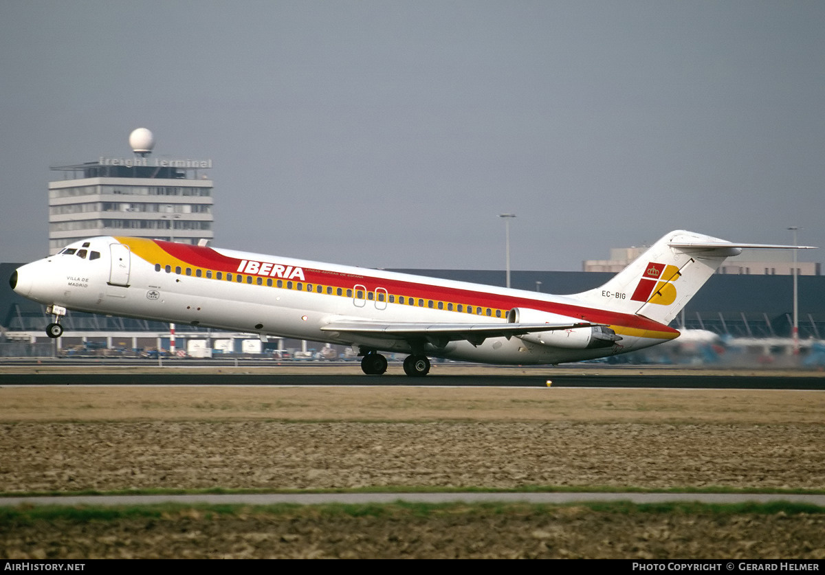 Aircraft Photo of EC-BIG | McDonnell Douglas DC-9-32 | Iberia | AirHistory.net #149728