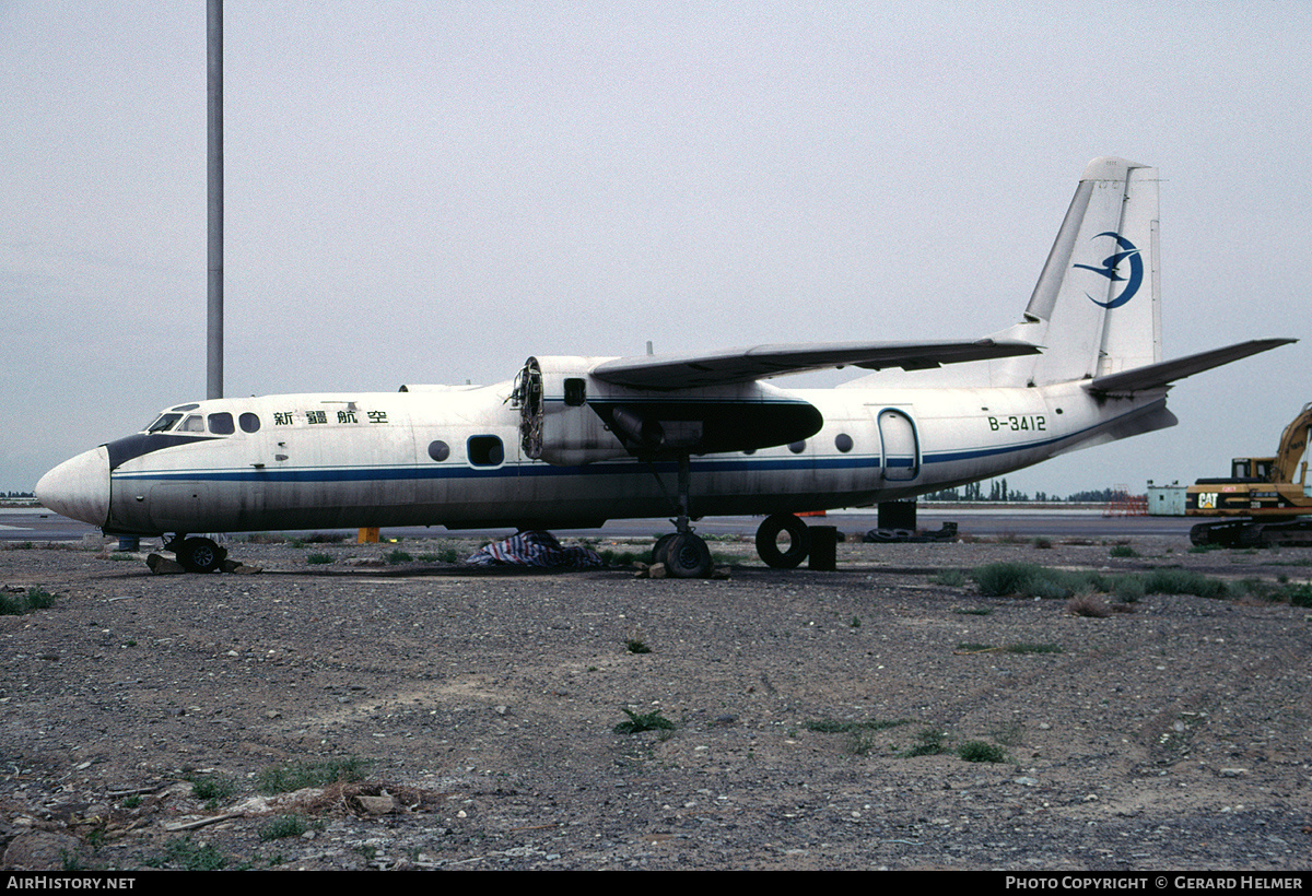 Aircraft Photo of B-3412 | Antonov An-24RV | China Xinjiang Airlines | AirHistory.net #149731