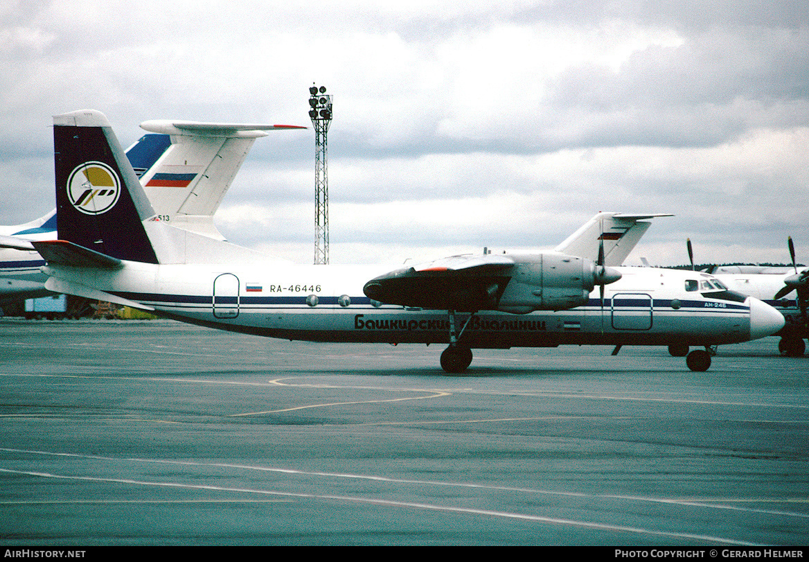 Aircraft Photo of RA-46446 | Antonov An-24B | BAL Bashkirian Airlines | AirHistory.net #149734