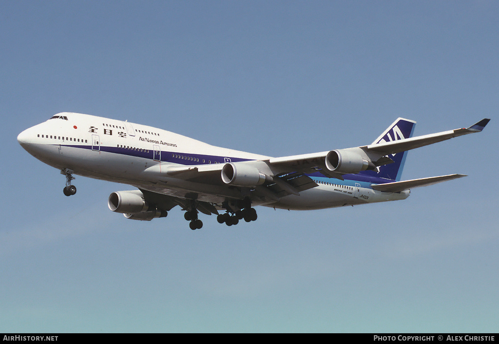 Aircraft Photo of JA402A | Boeing 747-481 | All Nippon Airways - ANA | AirHistory.net #149736