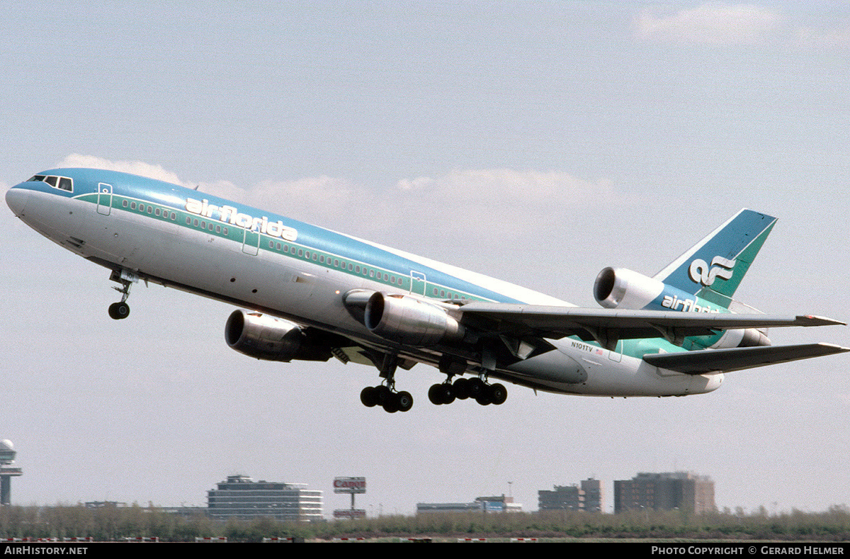 Aircraft Photo of N101TV | McDonnell Douglas DC-10-30CF | Air Florida | AirHistory.net #149740